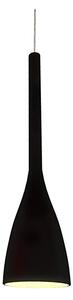 Ideal Lux - Полилей на кабел FLUT 1xE27/60W/230V Ø 14,5 см черен