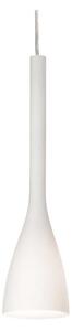 Ideal Lux - Висящо осветително тяло на кабел FLUT 1xE14/40W/230V Ø 10,5 см бяло