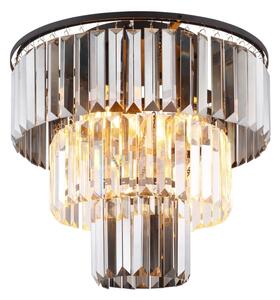 Globo 15695D - Полилей за повърхностен монтаж NAXIS 3xE27/40W/230V Ø 40 см черен
