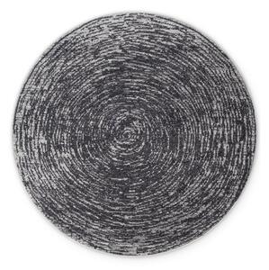 Сив кръгъл килим ø 120 cm Gloria Cavallo – Hanse Home