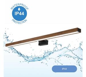 Brilagi-LED Лампа за огледало в баня WOODY MIRROR LED/15W/230V IP44 дъб/черен