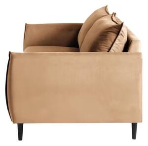 Кафяв кадифен диван 203 cm Juli – Ropez