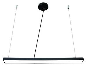 LED Пендел LED/32W/230V 4000K Ø 120 см черен