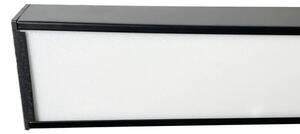 LED Плафониера LED/32W/230V 4000K 120x7 см черен