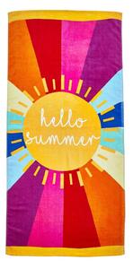 Памучна плажна кърпа 76x160 cm Hello Summer – Catherine Lansfield