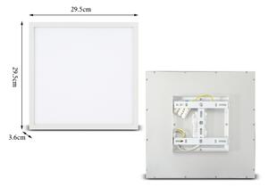 Brilagi - LED Плафониера SLIMFRAME LED/25W/230V 30x30 см бял