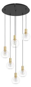 Eglo 390279 -LED Димируем пендел TERQUE 6xLED/5,4W/230V 3000K Ø 54 см