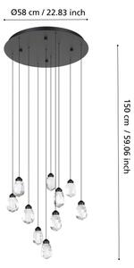 Eglo 390412 - LED Димируем пендел SINDICAT 10xLED/3W/230V 3000K