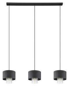Eglo 39978 - Пендел SAPUARA 3xE27/40W/230V черен