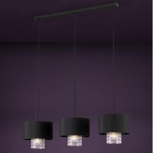 Eglo 39978 - Пендел SAPUARA 3xE27/40W/230V черен