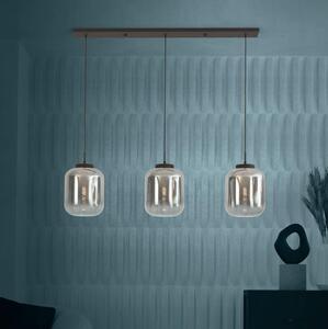 Eglo 390104 - Пендел BULCIAGO 3xE27/40W/230V опушен