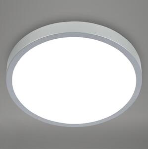 Briloner 3709-014 - LED RGBW Димируем плафон LED/22W/230V сребрист + д.у