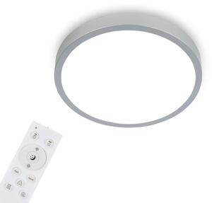 Briloner 3709-014 - LED RGBW Димируем плафон LED/22W/230V сребрист + д.у