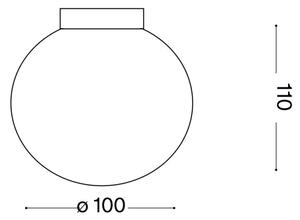 Ideal Lux - LED стенен аплик MAPA 1xG9/3W/230V Ø 10 см бял