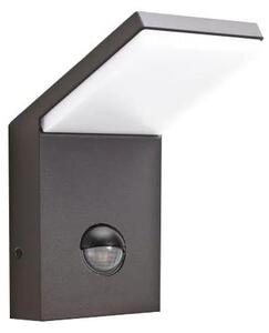 Ideal Lux - LED външен осветител със сензор STYLE LED/9W/230V CRI 90 IP54 антрацит