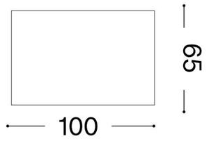 Ideal Lux - LED точково осветително тяло SPIKE 1xGX53/9W/230V 10x10 cm мед
