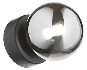 Ideal Lux - LED стенна лампа PERLAGE 1xG9/3W/230V черна/димчата