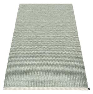 Светлозелен килим за открито и закрито 85x160 cm Mono Sage Army – Pappelina