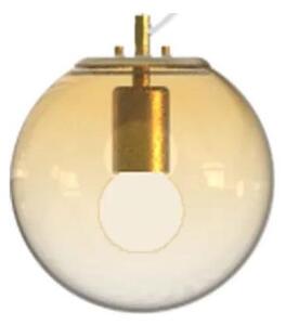 Ideal Lux - Пендел MAPA 1xE27/42W/230V Ø 20 см златист/опушен