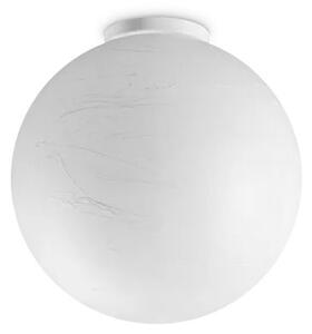 Ideal Lux - Плафон CARTA 1xE27/25W/230V Ø 30 см бял