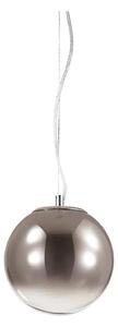 Ideal Lux - Пендел MAPA 1xE27/42W/230V Ø 20 см сив/опушен