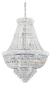 Ideal Lux - Кристален пендел DUBAI 24xE14/28W/230V Ø 80 см хром