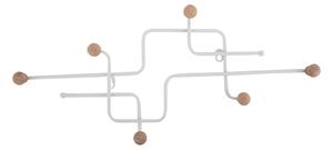 Бяла метална стенна закачалка 60,5 cm Metro – PT LIVING