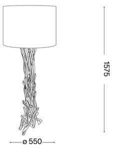 Ideal Lux - Лампион DRIFTWOOD 1xE27/60W/230V гуава