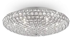 Ideal Lux - LED Кристална плафониера KING 9xG9/3W/230V Ø 53,5 см хром