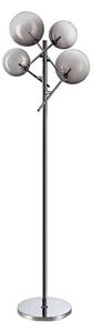 Ideal Lux - LED Лампион EQUINOXE 4xG4/2W/230V лъскав хром/опушен