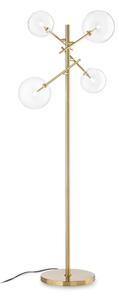 Ideal Lux - LED Лампион EQUINOXE 4xG4/2W/230V месинг/прозрачен
