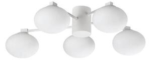 Ideal Lux - LED Полилей за повърхностен монтаж HERMES 5xG9/3W/230V Ø 60 см бял