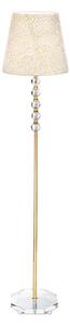 Ideal Lux - Кристален лампион QUEEN 1xE27/60W/230V златист
