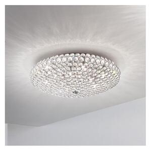 Ideal Lux - LED Кристална плафониера KING 5xG9/3W/230V Ø 38 см хром