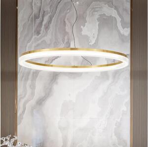 Ideal Lux - LED Пендел CROWN LED/42W/230V 3000K Ø 80 см CRI 90 месинг