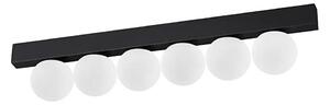 Ideal Lux - LED Плафониера PING PONG 6xLED/3W/230V CRI 90 черен