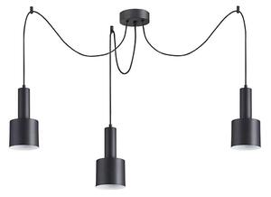 Ideal Lux - Пендел HOLLY 3xE27/60W/230V паяк черен