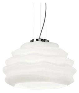 Ideal Lux - Пендел KARMA 1xE27/60W/230V Ø 39 см бял