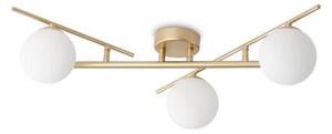 Ideal Lux - LED Полилей за повърхностен монтаж ATLAS 3xG9/3W/230V златист