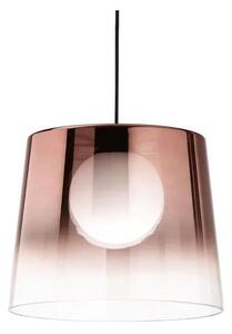 Ideal Lux - LED Пендел FADE 1xG9/3W/230V Ø 27,3 см меден/опушен