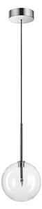 Ideal Lux - LED Пендел EQUINOXE 1xG4/2W/230V Ø 15 см хром/прозрачен