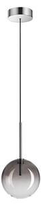 Ideal Lux - LED Пендел EQUINOXE 1xG4/2W/230V Ø 15 см хром/опушен