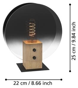 Eglo 390143 - Пендел MILLENA 1xE27/40W/230V опушен