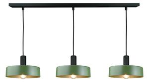 Пендел HAKI 3xE27/60W/230V зелен/черен