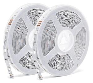 Aigostar - Димируема RGBW LED лента LED/48W/12V 2x7,5 m Wi-Fi