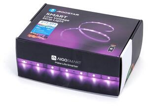Aigostar - Димируема RGBW LED лента LED/48W/12V 2x7,5 m Wi-Fi