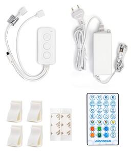 Aigostar - Димируема RGBW LED лента LED/48W/12V 2x7,5 m Wi-Fi