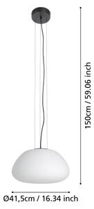 Eglo 390201 - Пендел BALMES 1xE27/40W/230V