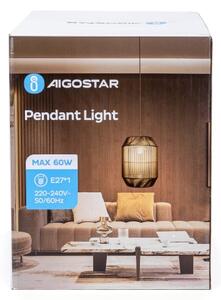 Aigostar - Пендел 1xE27/60W/230V черен