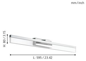 Eglo 97966 - LED Стенна лампа PALMITAL LED/10W/230V IP44